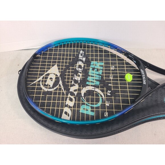 Vintage Dunlop Power Plus Tennis Racquet Racket Ultra Super Light Oversized - Picture 2 of 14